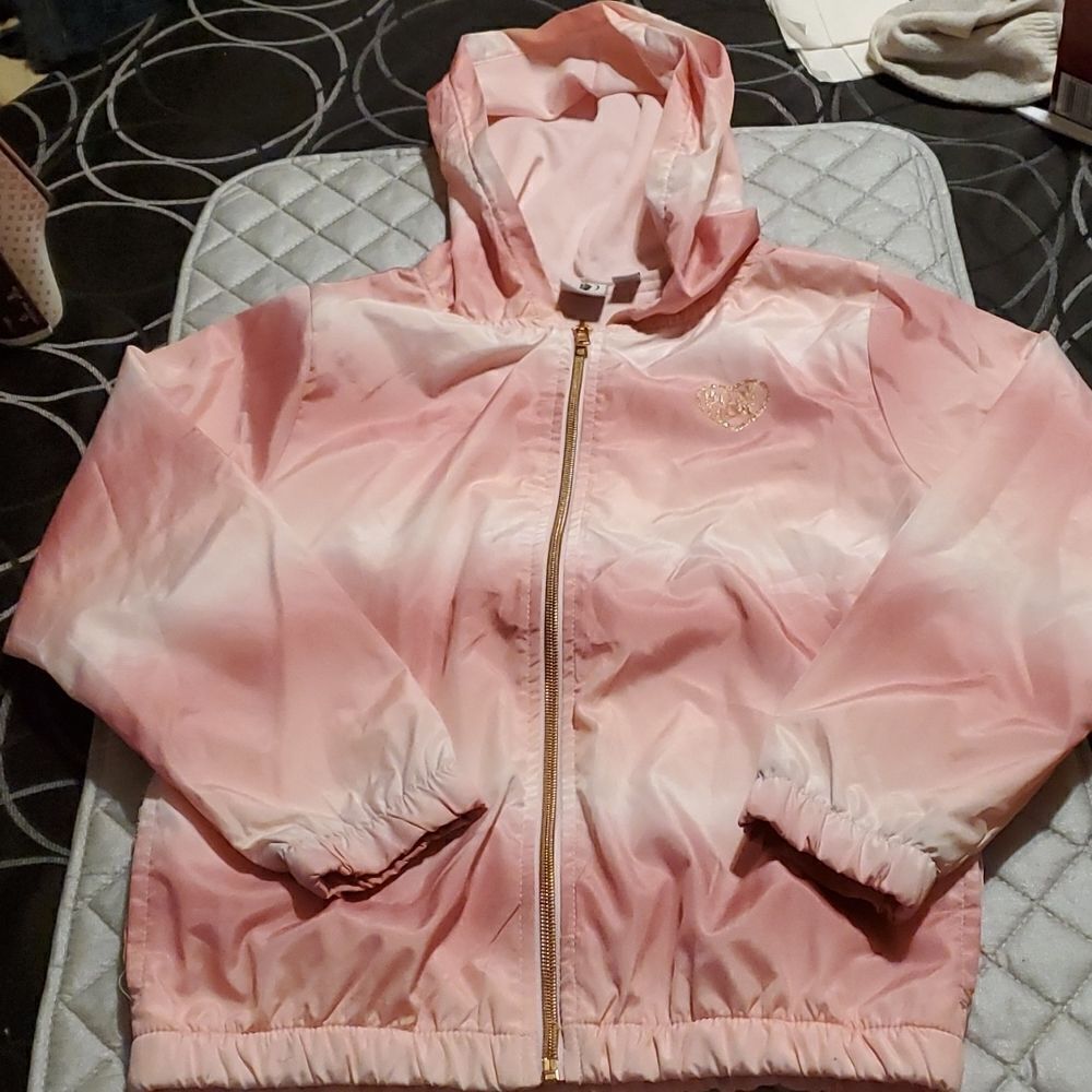 Body Glove Tie Dye Pink Zip up jacket 10